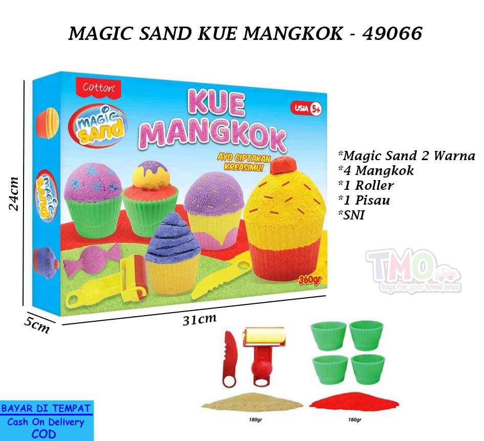toko mainan online MAGIC SAND KUE MANGKOK - 49066