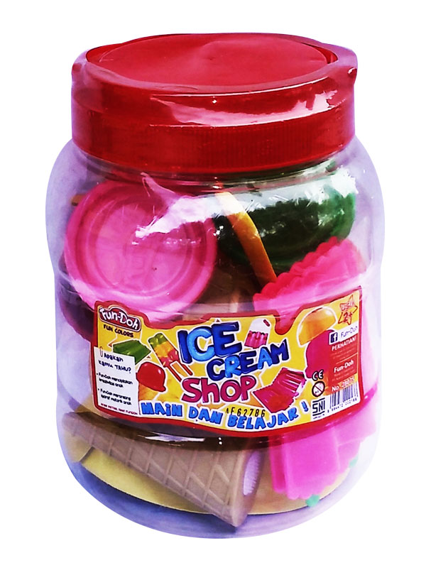 toko mainan online DOUGH ICE CREAM SHOP TOPLES