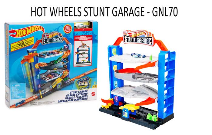 toko mainan online HOT WHEELS STUNT GARAGE - GNL70