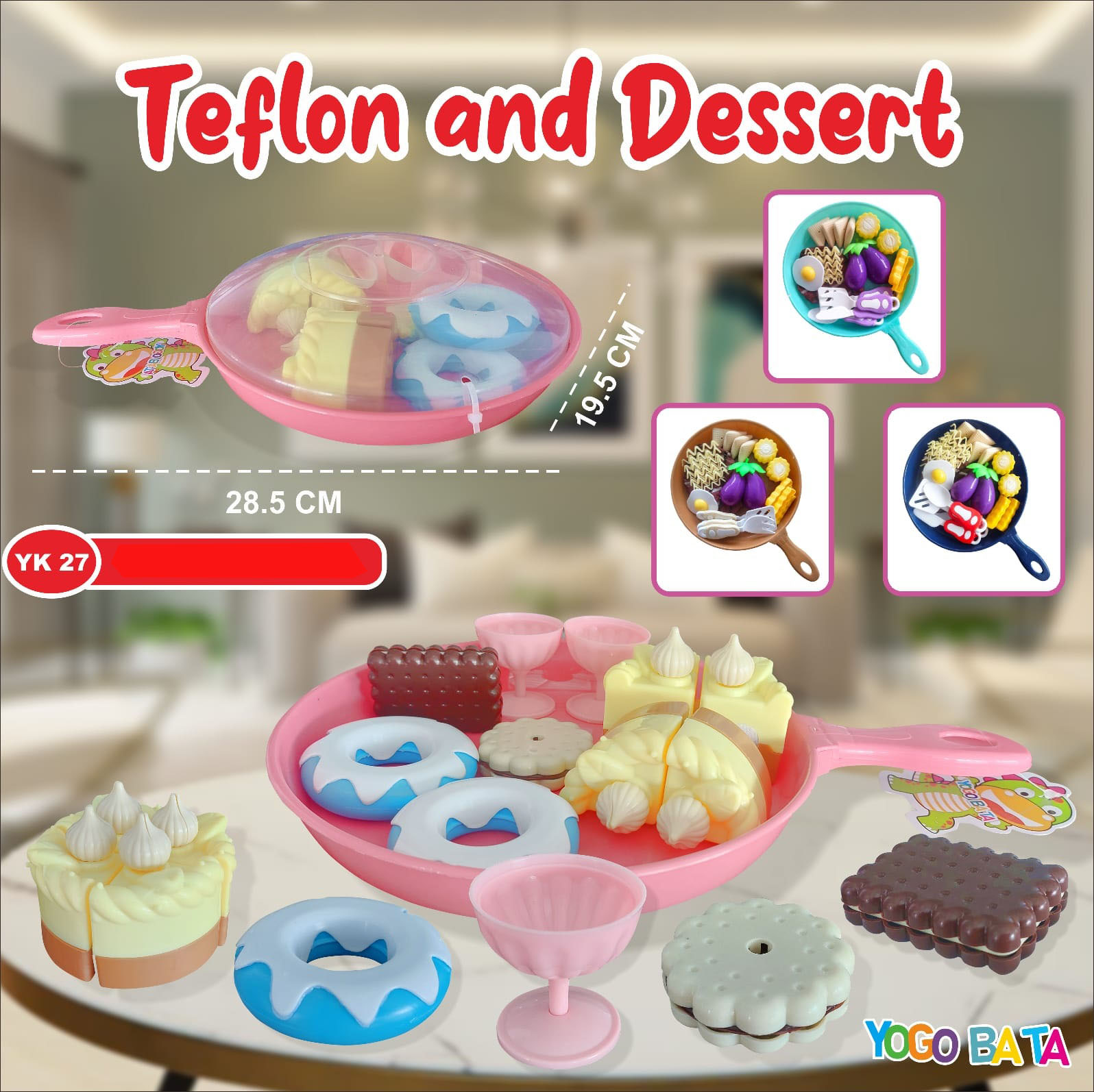 toko mainan online TEFLON YK27