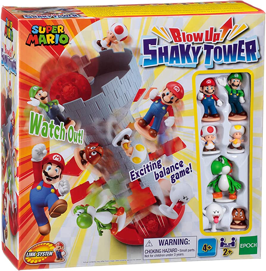 toko mainan online SUPER MARIO SHAKY TOWER - 7356