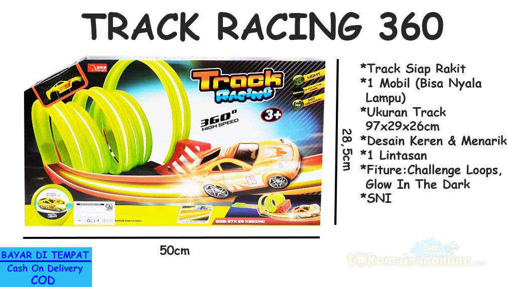 toko mainan online TRACK RACING 360 - 963489