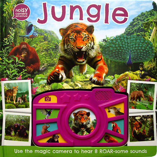 Jungle - Noisy Camera Adventure Sound Board Book with 8 Roar-some sounds