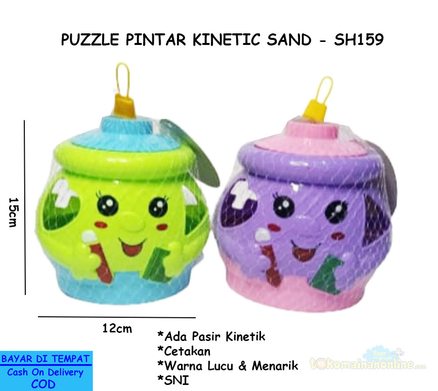 toko mainan online PUZZLE PINTAR KINETIC SAND - SH159