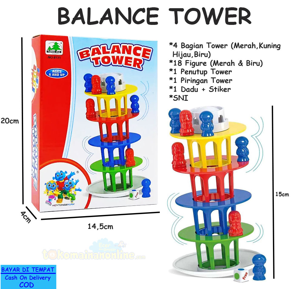 toko mainan online BALANCE TOWER - 8131