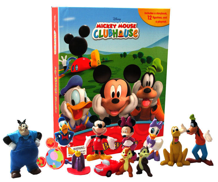 toko mainan online My Busy Book Mickey Mouse Clubhouse