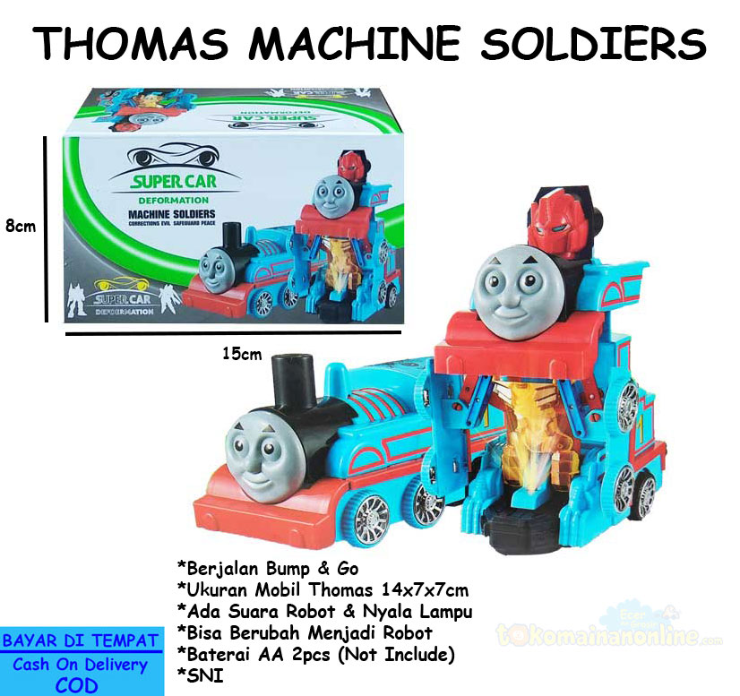 toko mainan online THOMAS MACHINE SOLDIERS - s-869