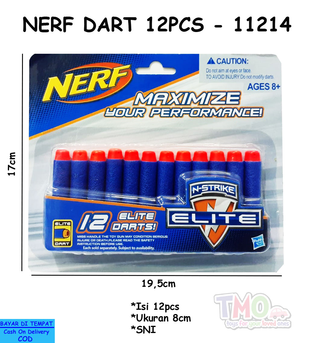 toko mainan online NERF DART 12PCS - 11214