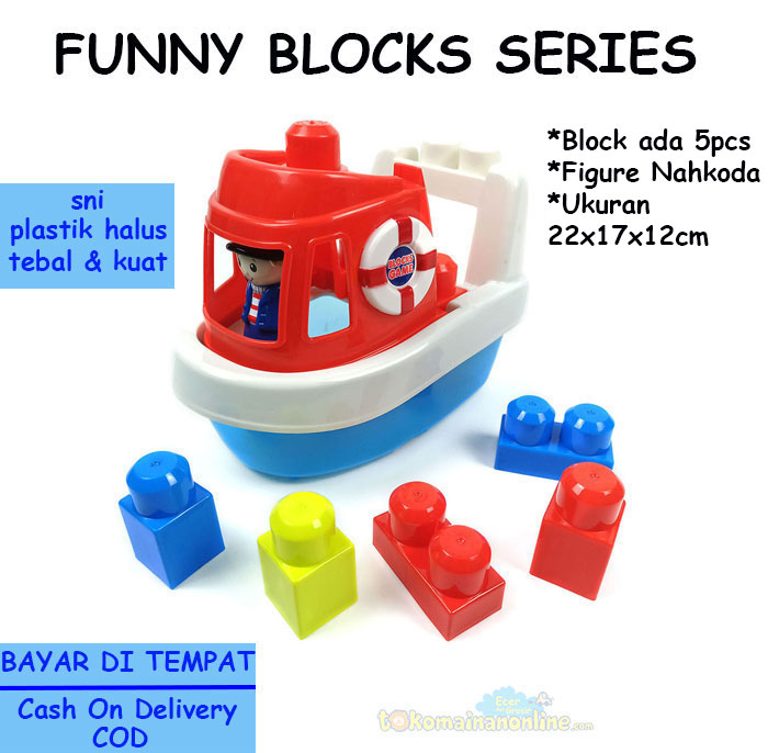 toko mainan online FUNNY BLOCKS SERIES - NB-04135