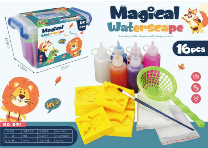 toko mainan online DIY MAGICAL WATERSCAPE 16PC- 691