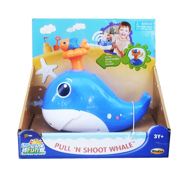 toko mainan online WINFUN PULL N SHOOT WHALE-7112