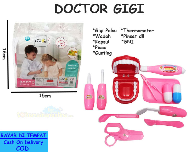 toko mainan online DOCTOR GIGI - H384A