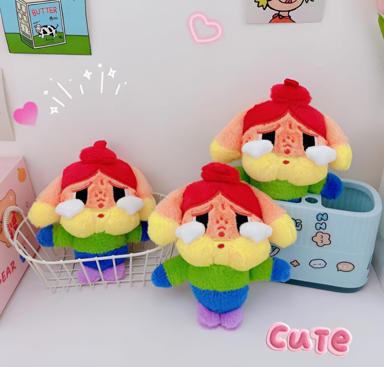 toko mainan online GANCI CRYBABY PELANGI