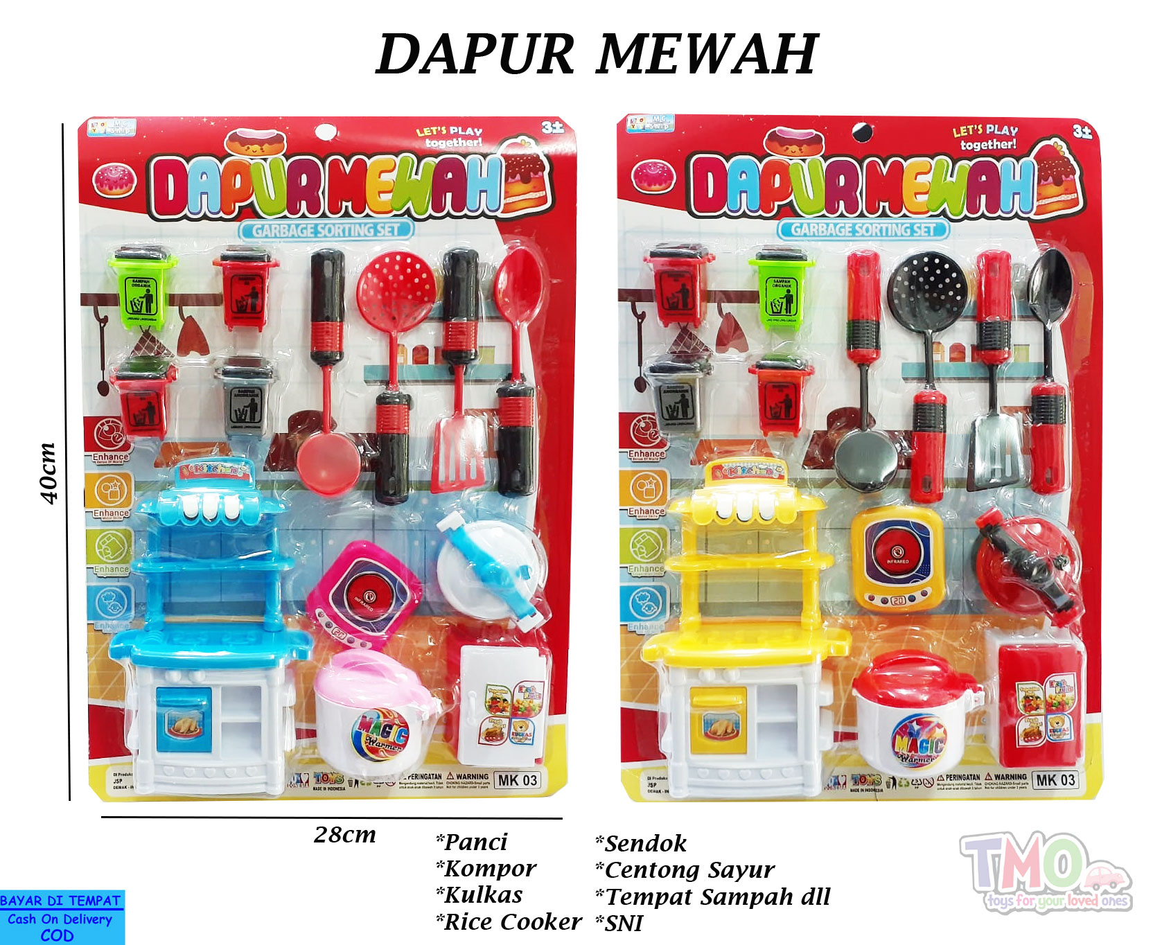 toko mainan online DAPUR MEWAH - MK03