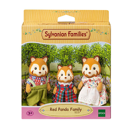 toko mainan online RED PANDA FAMILY - 5215