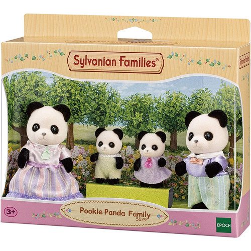 toko mainan online POOKIE PANDA FAMILY - 5529