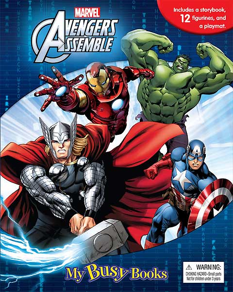 toko mainan online MY BUSY BOOK MARVEL AVENGERS