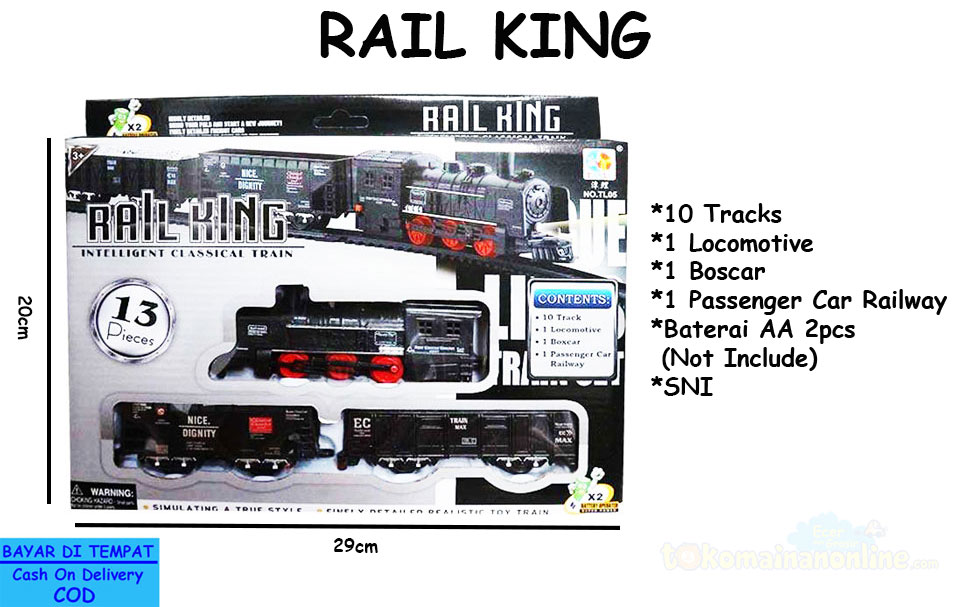 toko mainan online RAIL KING -TL05  