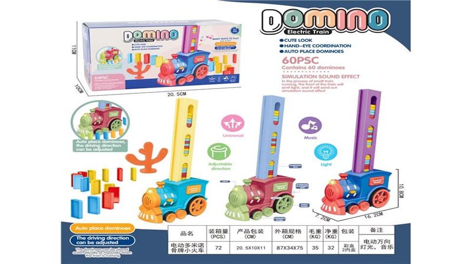 toko mainan online DOMINO ELECTRIC TRAIN 777-133