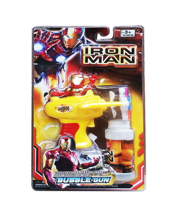 toko mainan online BUBBLE IRON MAN - JT7713