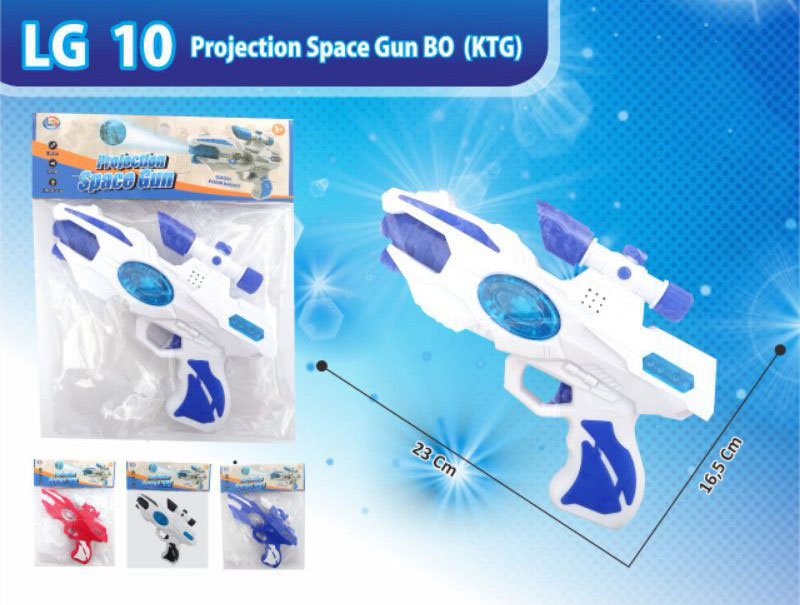 toko mainan online PROJECTION SPACE GUN LG10