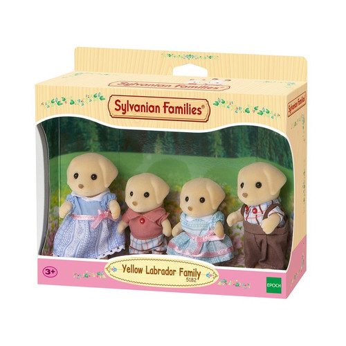 toko mainan online YELLOW LABRADOR FAMILY - 5182