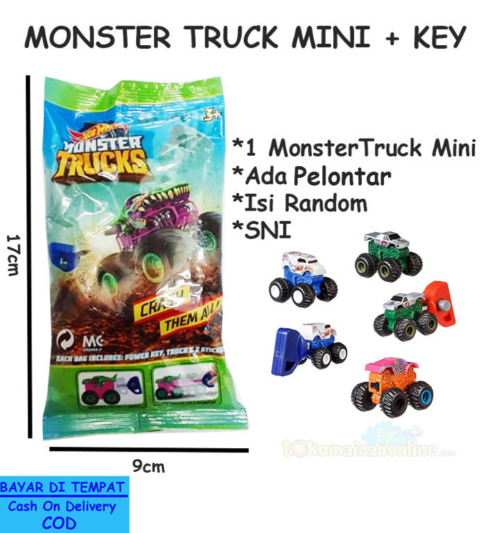 toko mainan online MONSTER TRUCK MINI + KEY - GMG36