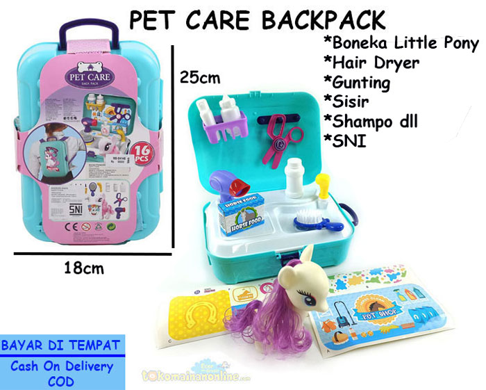 toko mainan online PET CARE BACKPACK - NB-04148
