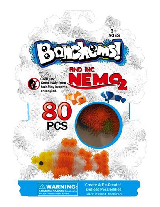 toko mainan online BUNCHEMS NEMO 80PC 9922