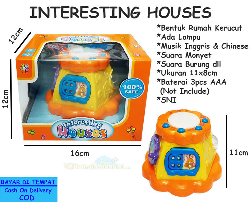 toko mainan online INTERESTING HOUSES - 586A