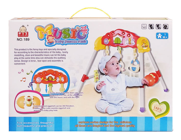 toko mainan online MUSIC BABY FITNESS RACK - 189