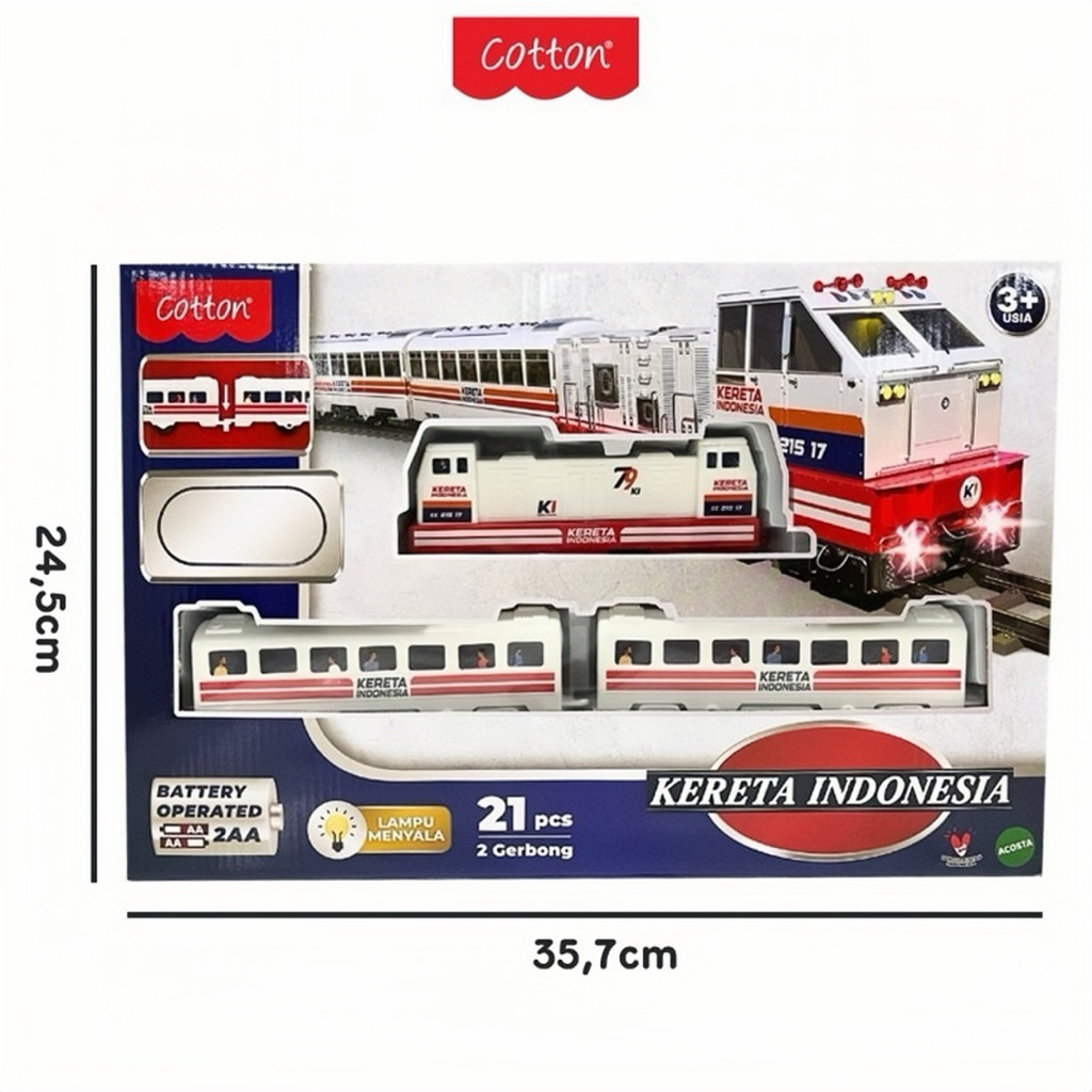 toko mainan online COTTON KERETA INDONESIA 49142