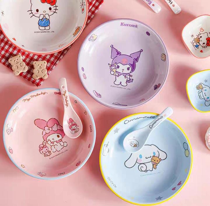 toko mainan online Piring Sanrio Lisence