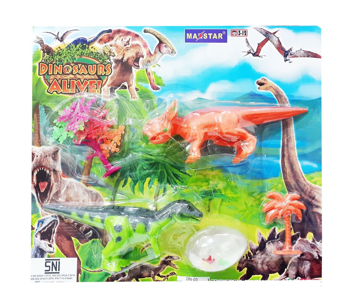 toko mainan online DINOSAURS ALIVE DN-01