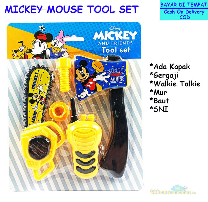 toko mainan online MICKEY MOUSE TOOL SET - NB-03912
