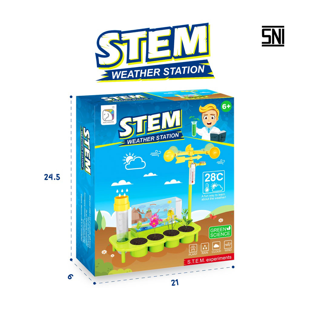 toko mainan online STEM WEATHER STATION SD552