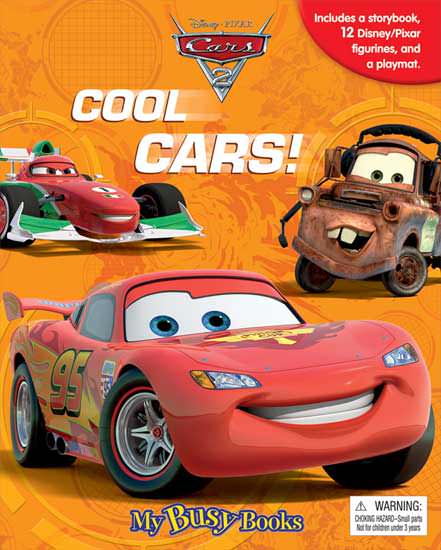 toko mainan online MY BUSY BOOK CARS2 COOL CARS