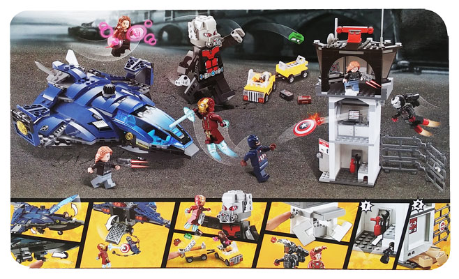 DECOOL SUPER HEROES 807PC 7123